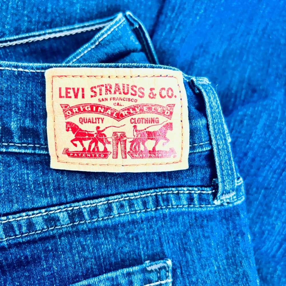Levi's 505 Straight Leg Jeans Size 14 - Picture 4 of 8